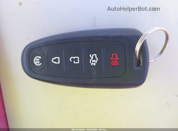 2FMHK6D85KBA35582 2019 FORD FLEX Brown Вид панелі приладів