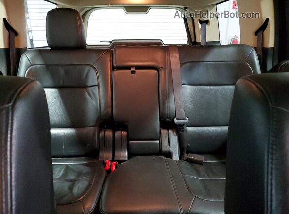 2FMHK6D87GBA01408 2016 FORD FLEX Black Հետևի նստատեղերի տեսք