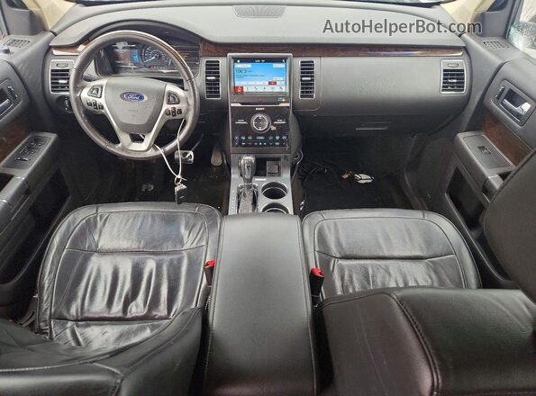 2FMHK6D87KBA06262 2019 FORD FLEX Charcoal წინა პანელის ხედი