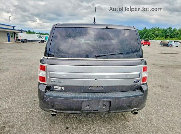2FMHK6D87KBA06262 2019 FORD FLEX Charcoal უკანა ხედი