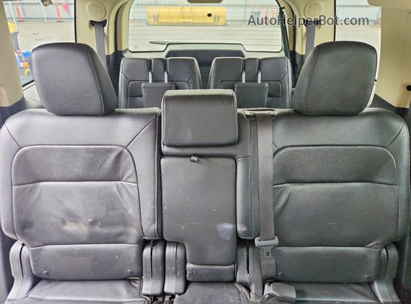 2FMHK6D87KBA06262 2019 FORD FLEX Charcoal უკანა სავარძლების ხედი