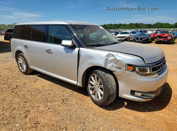 2FMHK6D87KBA29654 2019 FORD FLEX Silver Przód prawy