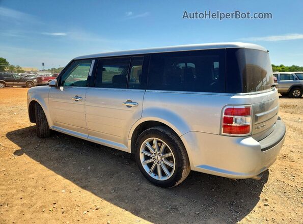 2FMHK6D87KBA29654 2019 FORD FLEX Silver Tył lewy