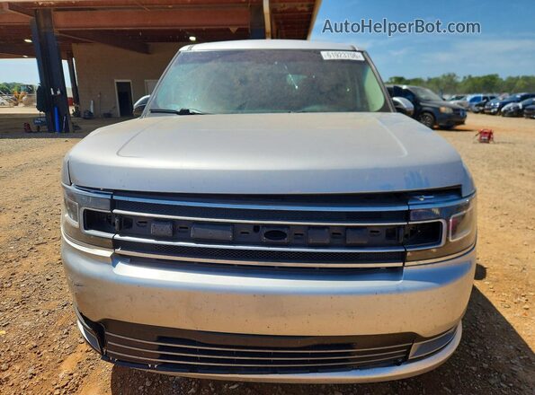 2FMHK6D87KBA29654 2019 FORD FLEX Silver Widok z przodu
