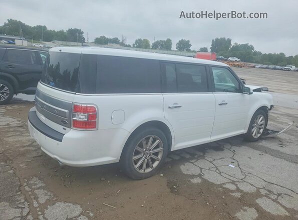 2FMHK6D88KBA20767 2019 FORD FLEX Белый Задняя правая четверть