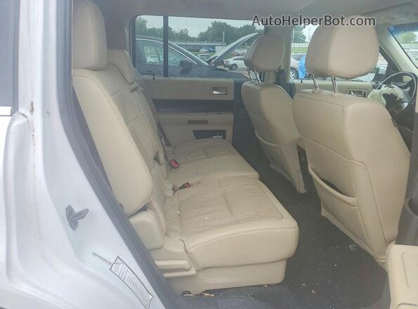 2FMHK6D88KBA20767 2019 FORD FLEX Белый Вид задних сидений