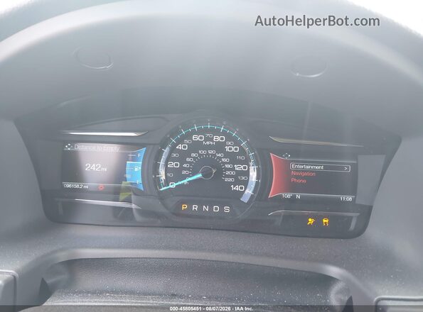 2FMHK6D88KBA26164 2019 FORD FLEX Red Vista de los asientos traseros