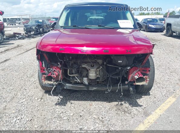 2FMHK6D88KBA26164 2019 FORD FLEX Red Vista frontal