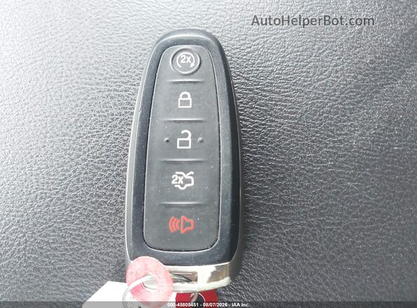 2FMHK6D88KBA26164 2019 FORD FLEX Red Vista del salpicadero