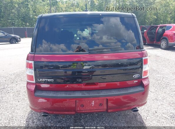 2FMHK6D88KBA26164 2019 FORD FLEX Red 