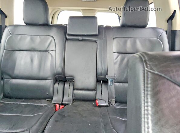 2FMHK6D89KBA10541 2019 FORD FLEX Silver Вид задніх сидінь