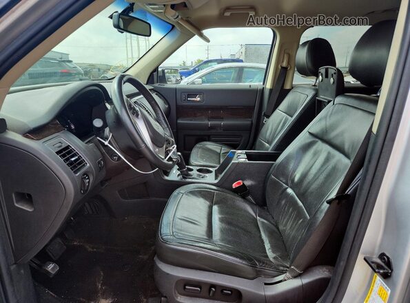 2FMHK6D89KBA10541 2019 FORD FLEX Silver Вид салону спереду