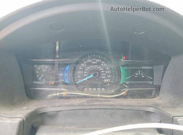 2FMHK6D8XHBA08452 2017 FORD FLEX Black Вид щитка приладів