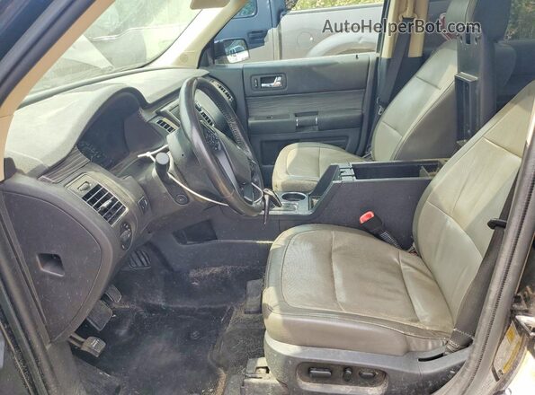 2FMHK6D8XHBA08452 2017 FORD FLEX Black Вид салону спереду