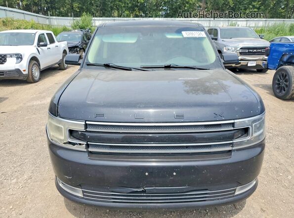 2FMHK6D8XHBA08452 2017 FORD FLEX Black Вид спереду
