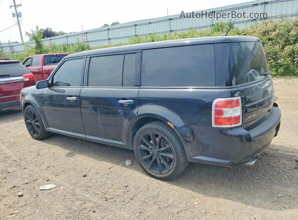 2FMHK6D8XHBA08452 2017 FORD FLEX Black Задня ліва чверть