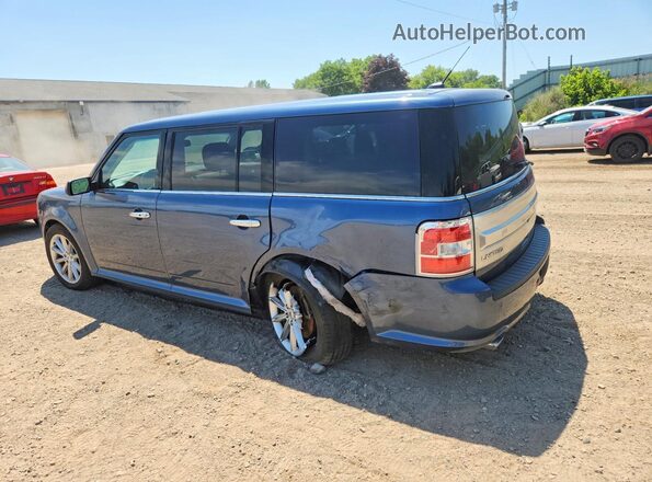 2FMHK6D8XKBA06188 2019 FORD FLEX Blue Tył lewy