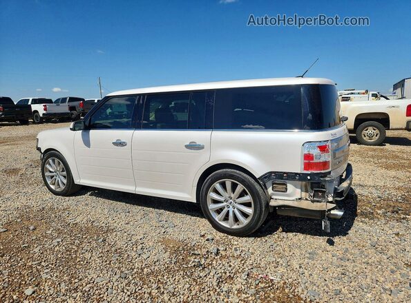 2FMHK6DT1KBA23403 2019 FORD FLEX White Rear left