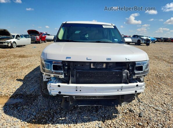 2FMHK6DT1KBA23403 2019 FORD FLEX White Front view