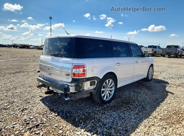 2FMHK6DT1KBA23403 2019 FORD FLEX White Rear right