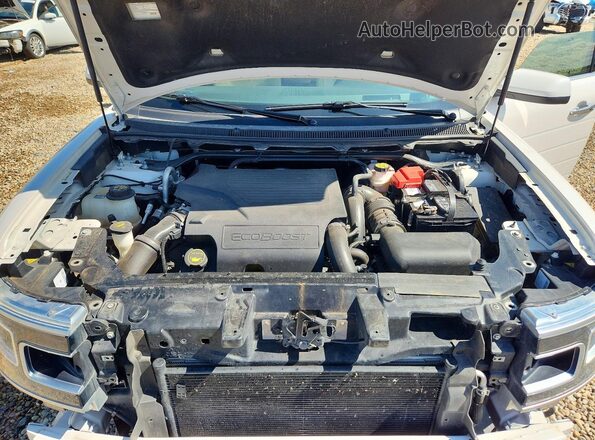 2FMHK6DT1KBA23403 2019 FORD FLEX White Engine compartment view