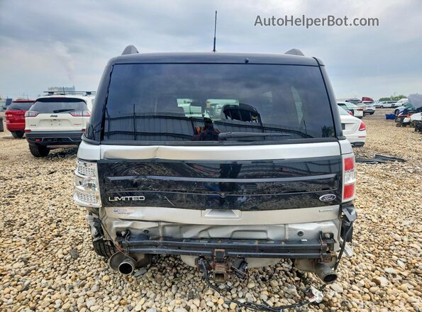 2FMHK6DT8GBA21364 2016 FORD FLEX Gray Widok z tyłu
