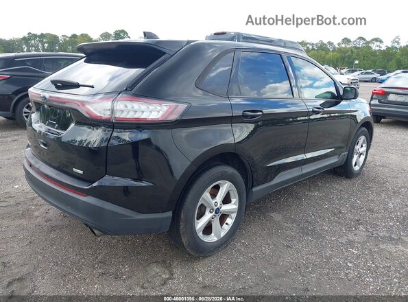 2FMPK3G90HBC34983 2017 FORD EDGE Black Tył prawy