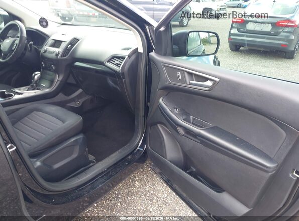 2FMPK3G90HBC34983 2017 FORD EDGE Black Widok wnętrza z przodu