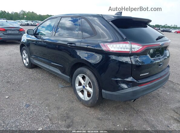 2FMPK3G90HBC34983 2017 FORD EDGE Black Tył lewy