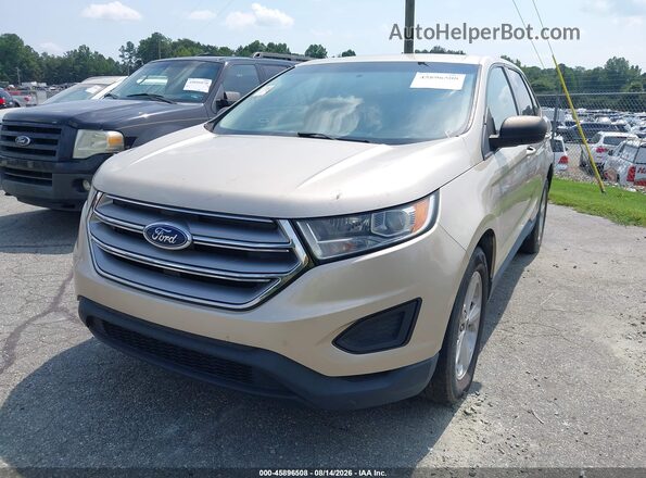 2FMPK3G90HBC40525 2017 FORD EDGE Gold Вид спереду