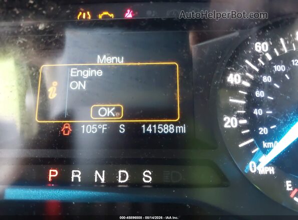2FMPK3G90HBC40525 2017 FORD EDGE Gold Вид задніх сидінь