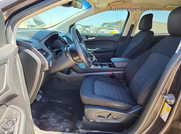 2FMPK3G90LBB06039 2020 FORD EDGE Gray Вид салону спереду
