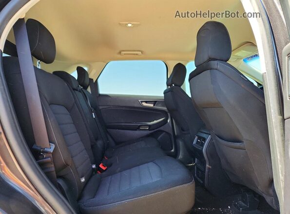 2FMPK3G90LBB06039 2020 FORD EDGE Gray Вид задньої частини салону