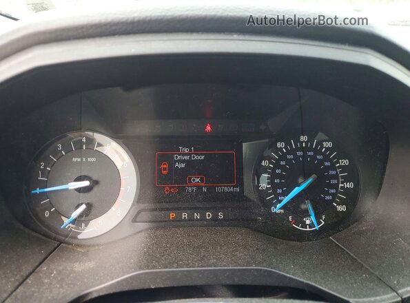2FMPK3G91GBB83783 2016 FORD EDGE Серый Вид щитка приборов