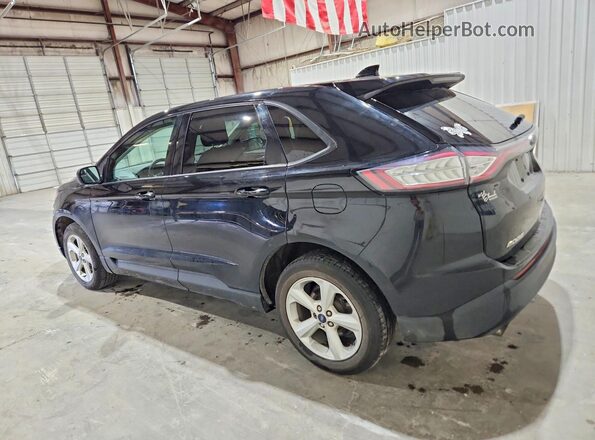 2FMPK3G91HBB04128 2017 FORD EDGE Black Tył lewy