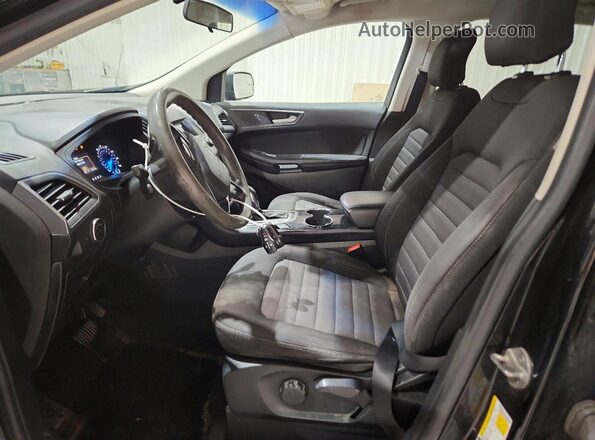 2FMPK3G91HBB04128 2017 FORD EDGE Black Widok wnętrza z przodu