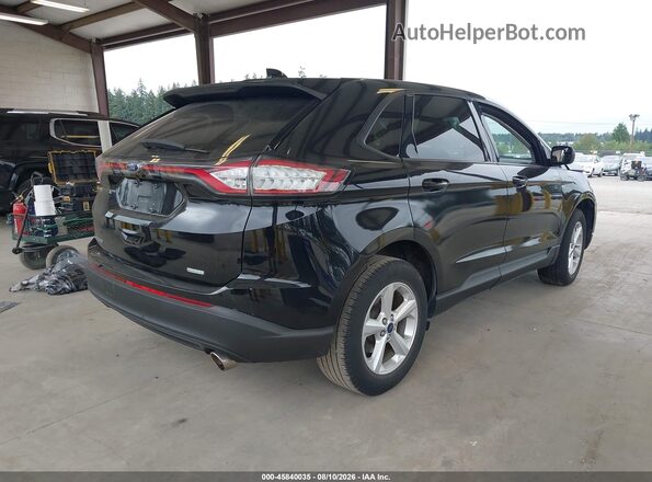 2FMPK3G91HBB10639 2017 FORD EDGE Black უკანა მარჯვენა