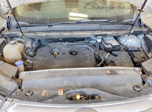 2FMPK3G91JBB25468 2018 FORD EDGE Silver Widok komory silnika