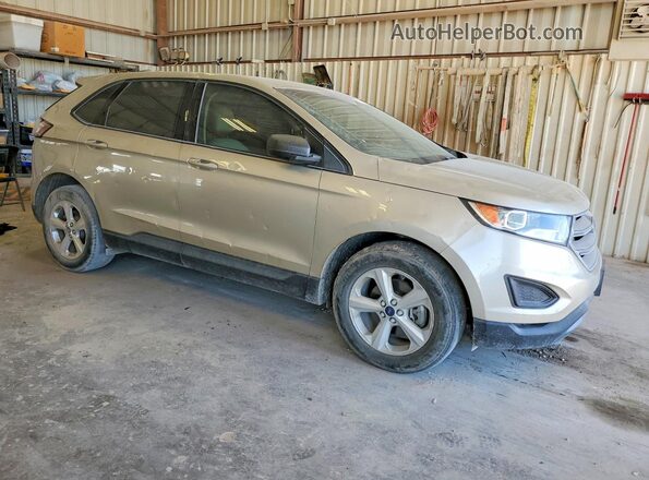 2FMPK3G91JBB25468 2018 FORD EDGE Silver Przód prawy