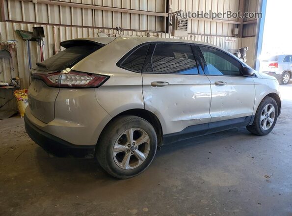 2FMPK3G91JBB25468 2018 FORD EDGE Silver Tył prawy