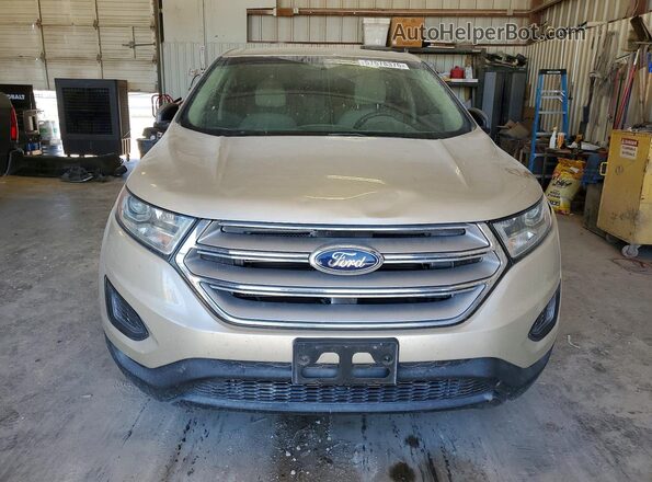 2FMPK3G91JBB25468 2018 FORD EDGE Silver Widok z przodu