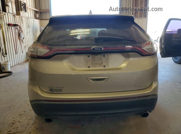 2FMPK3G91JBB25468 2018 FORD EDGE Silver Widok z tyłu