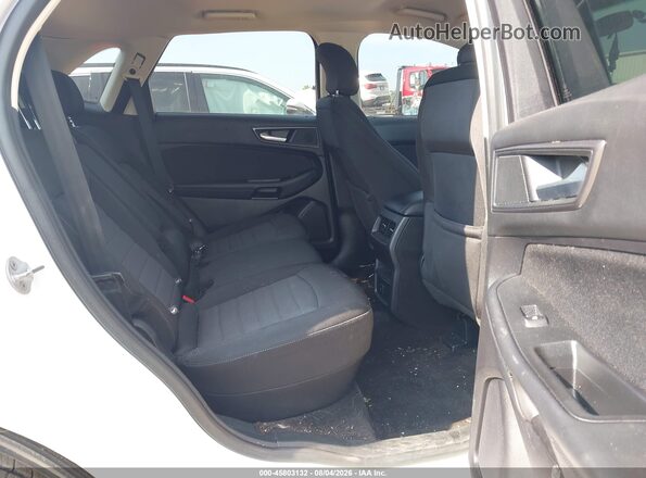2FMPK3G91JBC35002 2018 FORD EDGE White Widok naklejki z numerem VIN