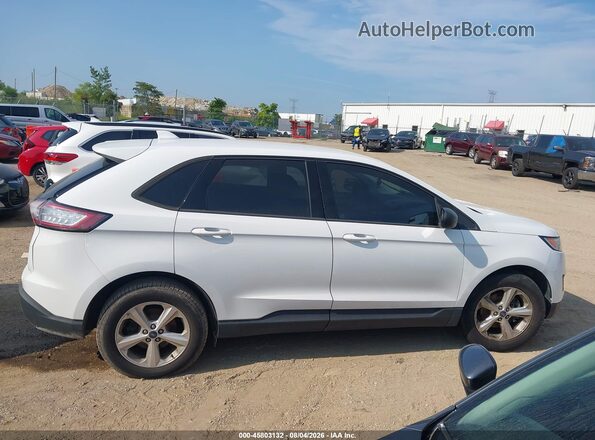 2FMPK3G91JBC35002 2018 FORD EDGE White Widok wnętrza z tyłu