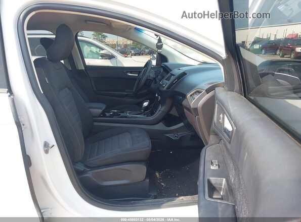 2FMPK3G91JBC35002 2018 FORD EDGE White Widok wnętrza z przodu