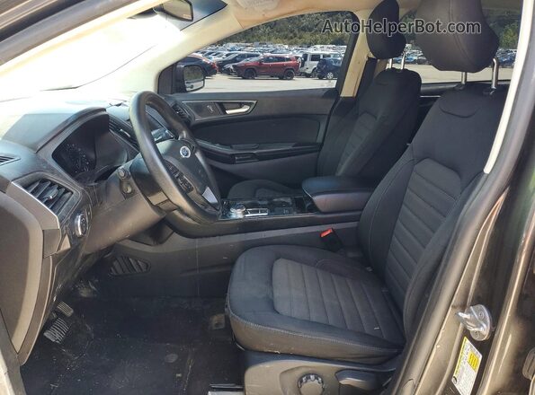 2FMPK3G91KBC17682 2019 FORD EDGE Gray Vista interior delantera