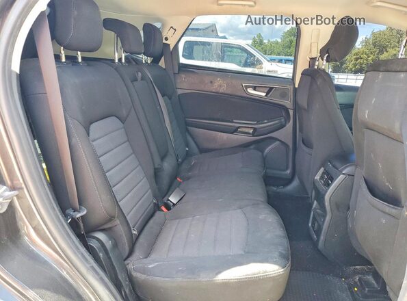 2FMPK3G91KBC17682 2019 FORD EDGE Gray Vista interior trasera