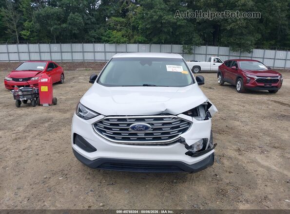 2FMPK3G91LBB32438 2020 FORD EDGE White Вид задньої частини салону