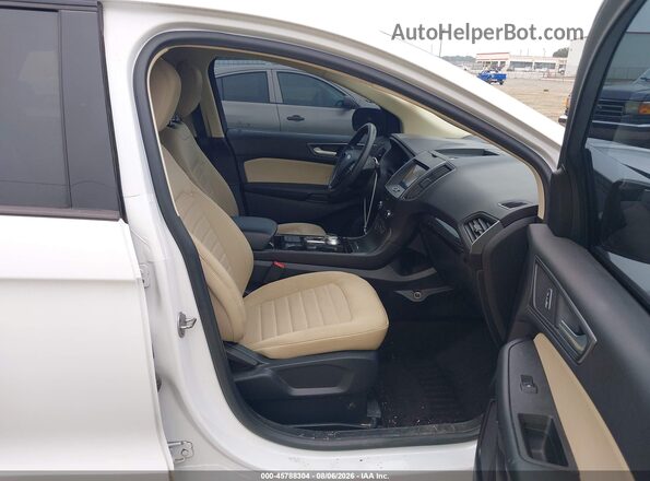 2FMPK3G91LBB32438 2020 FORD EDGE White Вид салону спереду