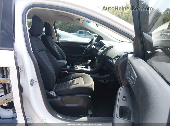 2FMPK3G92GBB04279 2016 FORD EDGE White წინა სალონის ხედი